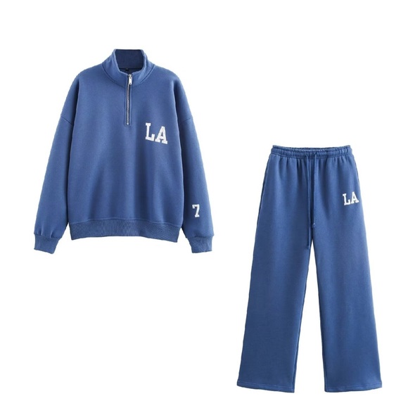 shop style shark Other - LA Half Zip and Sweatpants Set